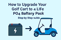 نحوه ارتقا سبد گلف خود به بسته باتری LiFePO₄: راهنمای گام به گام--